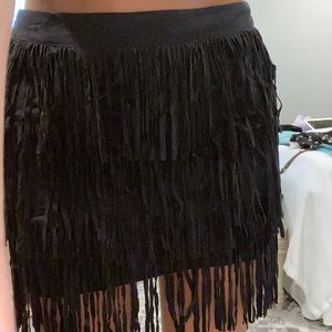 Fringe skirt